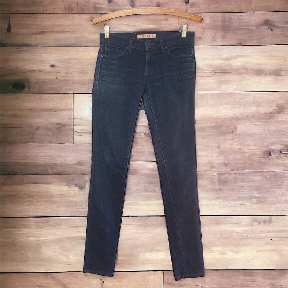J Brand blue dark skinny leg stretch 910 LAP denim jeans 26